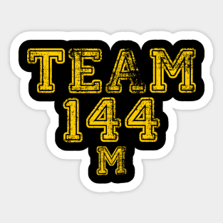 Michigan Team 144 Sticker